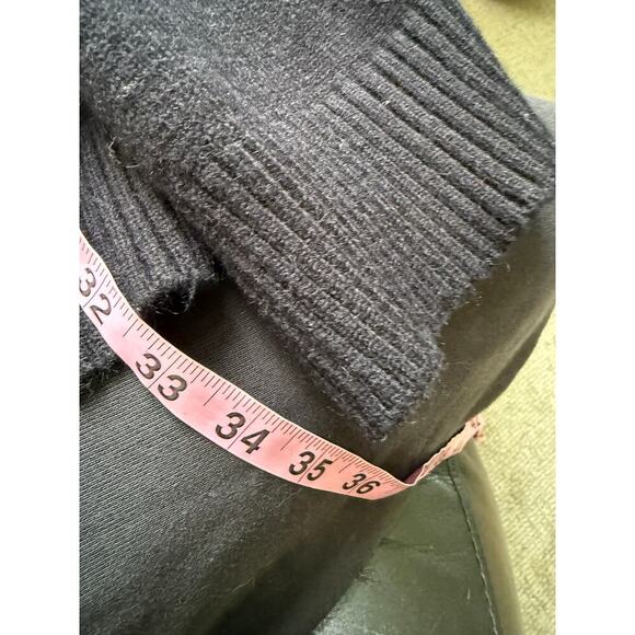 Cocoa & Carmen open duster Cardigan 
fabric fringe detail. On cuffs, pocket s/m - Picture 6 of 8